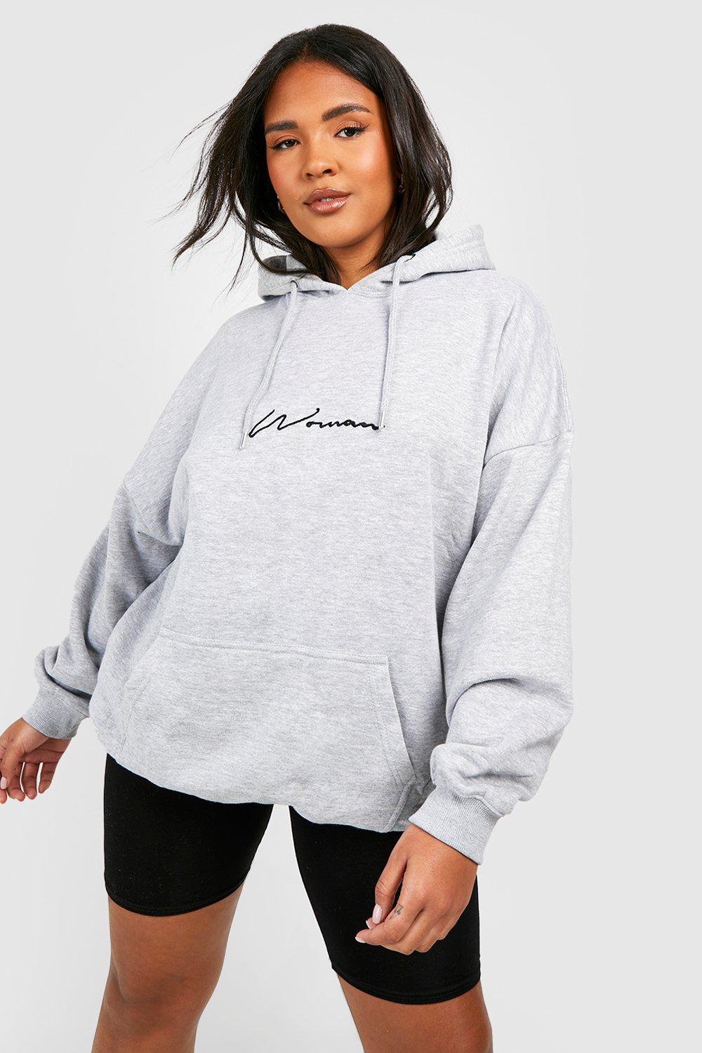 Boohoo discount woman hoodie